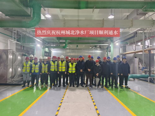中建八局一公司杭州城北凈水廠項(xiàng)目順利通水